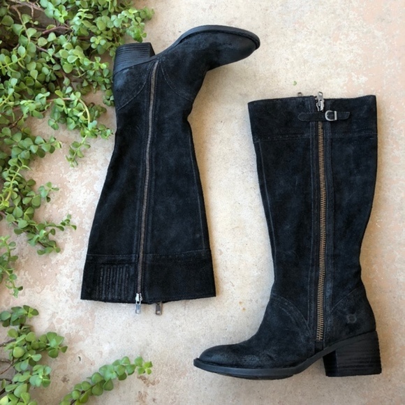 born poly boot black